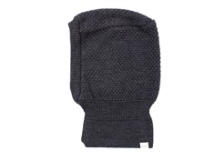 MP dark grey melange balaclava Oslo wool/cotton